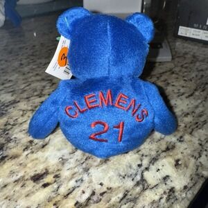 Roger Clemens #21 Salvino Beanie Bear